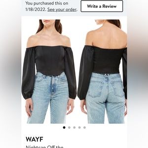 Nordstrom Bustier top